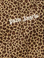 Leopard Jacquard Track Pants