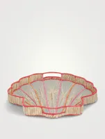 Ursula Raffia Shell Tray