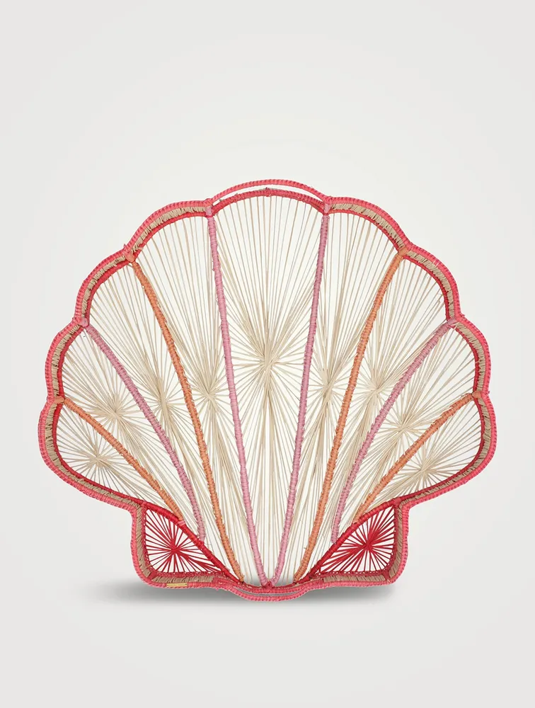 Ursula Raffia Shell Tray