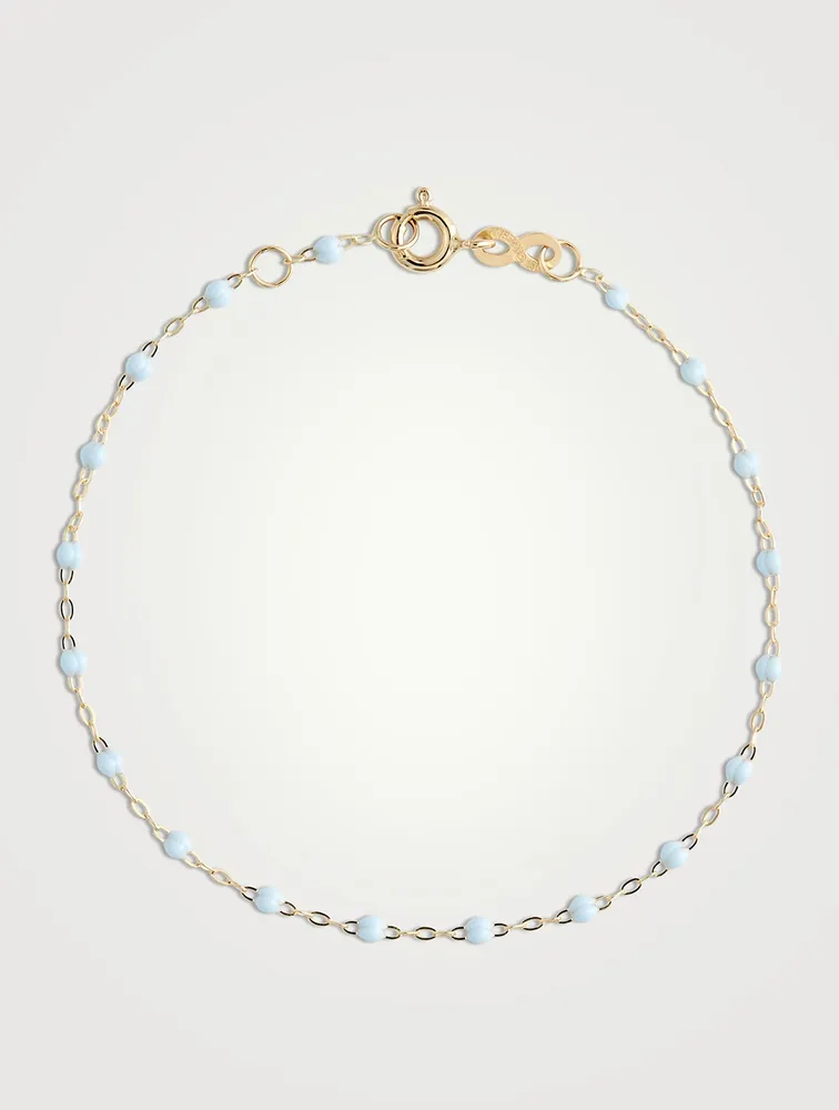 Classic Gigi Resin & 18K Gold Chain Bracelet