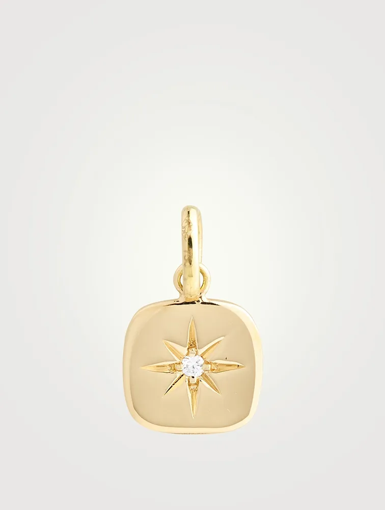 Miss Gigi 18K Gold Diamond Pendant