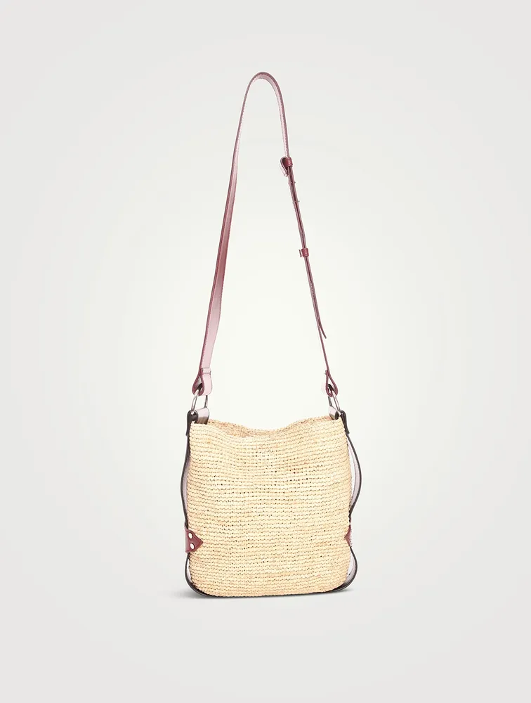 Bayia Straw Crossbody Bag