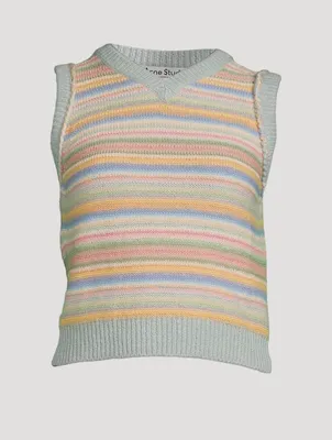 Striped Sweater Vest