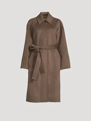 Belted Wool Coat