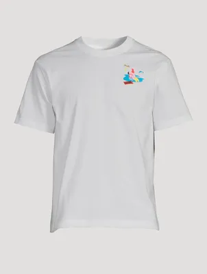 Baise Sur La Plage Cotton T-Shirt