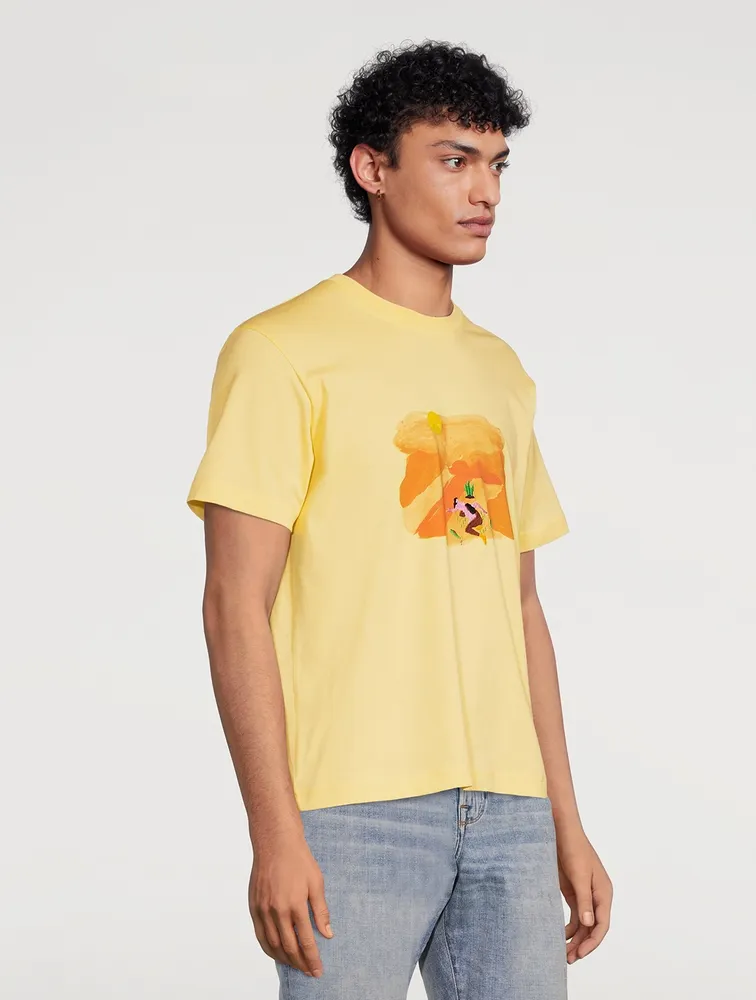 Cunni Sur La Pelouse Cotton T-Shirt