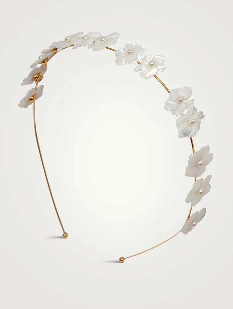 Marika Headband With Pearls