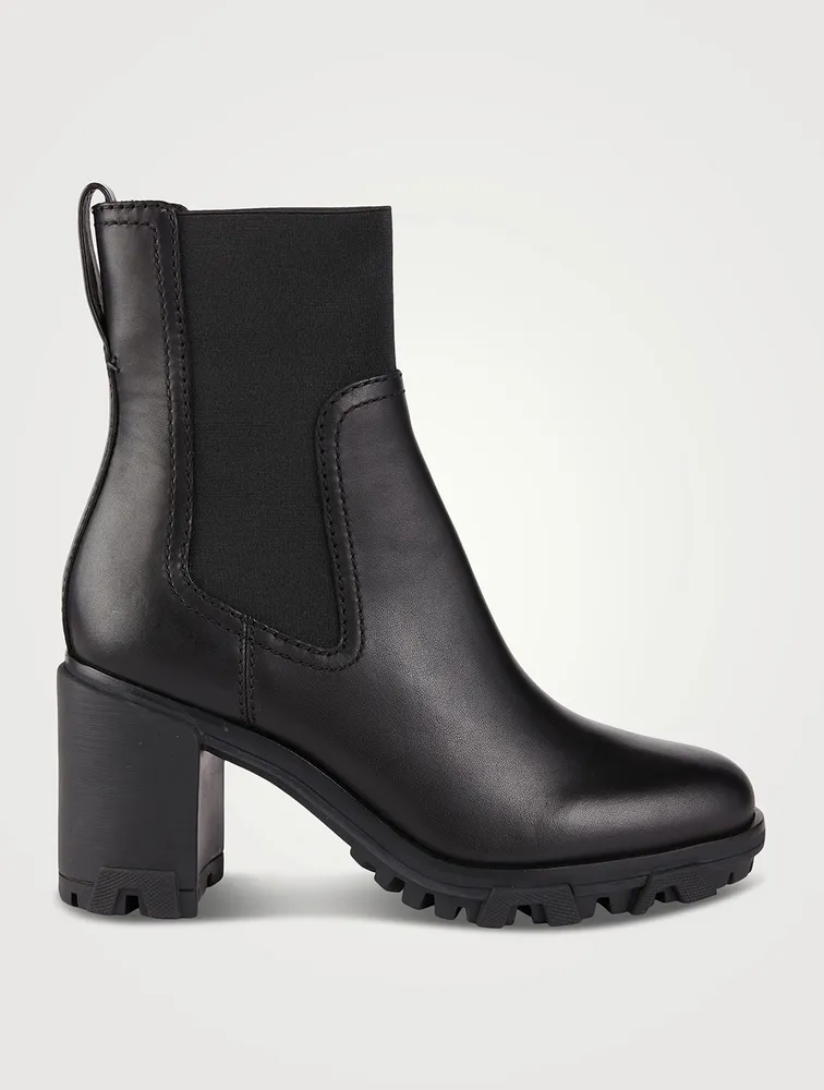 Shiloh Leather High Heel Boots