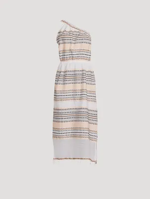 Habiba One-Shoulder Midi Dress