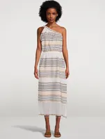 Habiba One-Shoulder Midi Dress