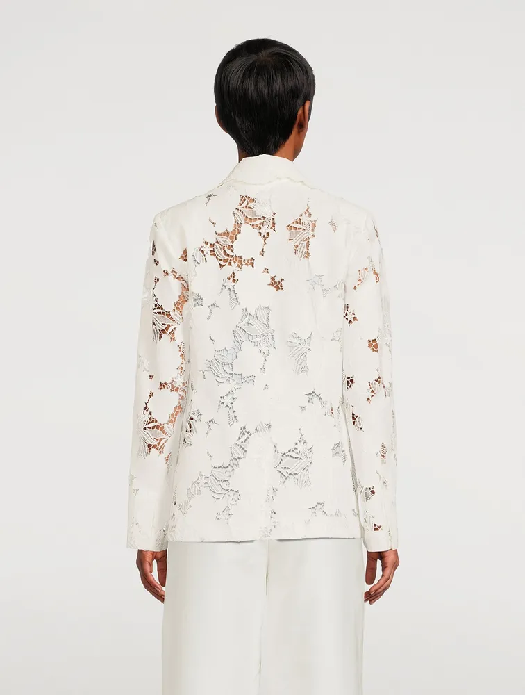 Magnolia Guipure Lace Blazer