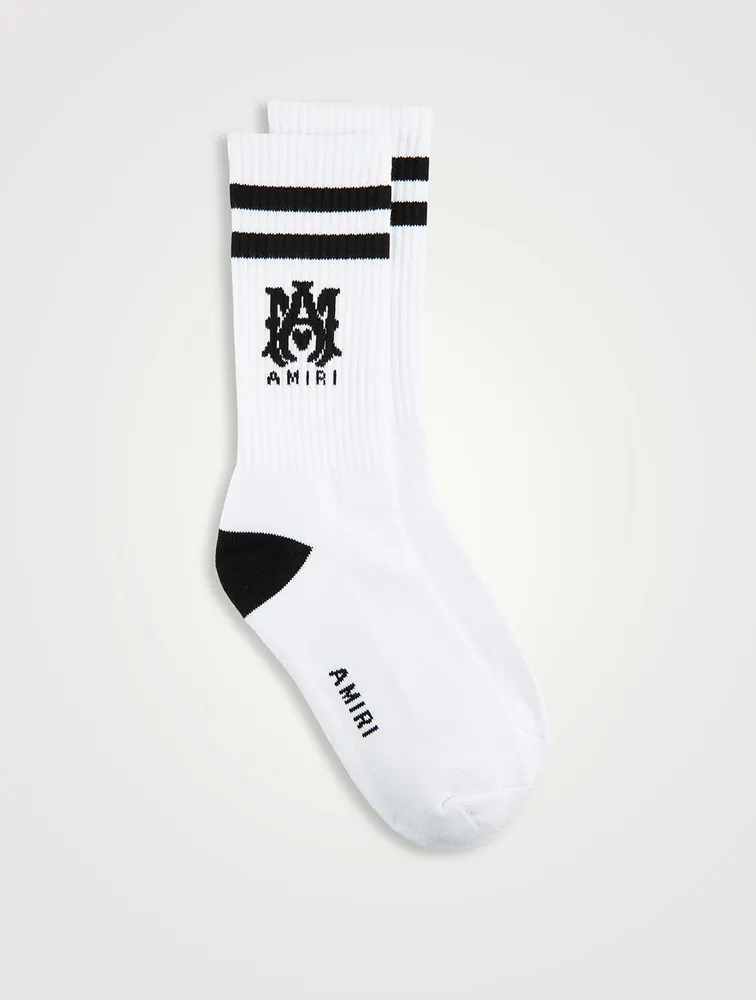 Ribbed M.A. Socks