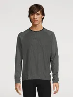 Ribbed Long-Sleeve T-Shirt