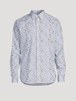 Cotton Shirt Floral Print
