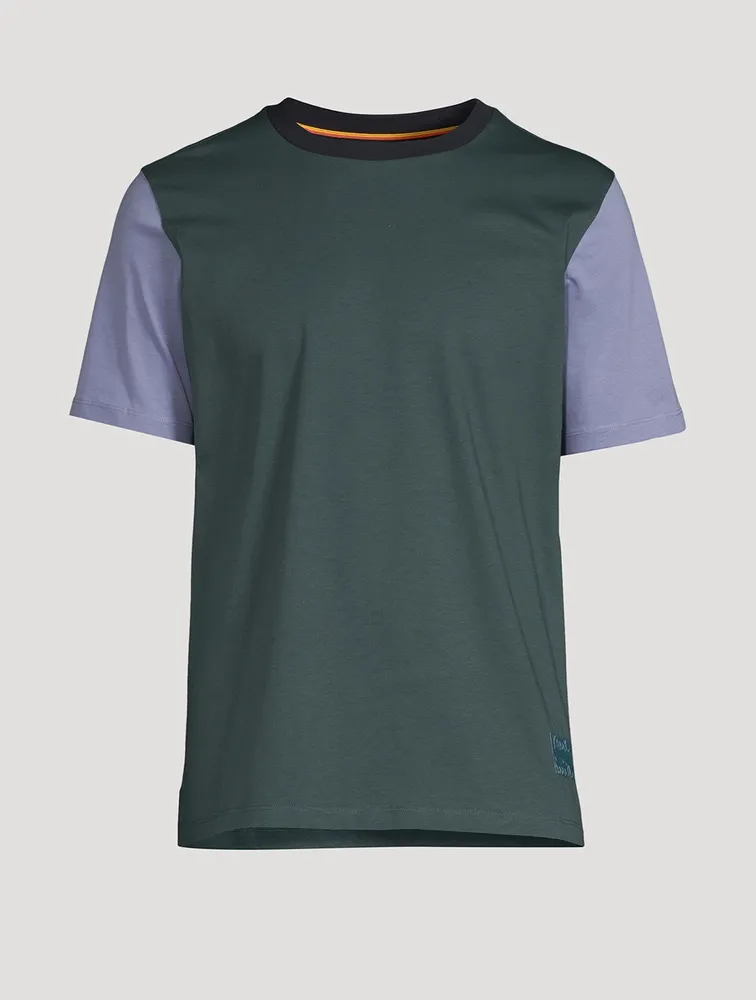 Cotton Colourblock T-Shirt