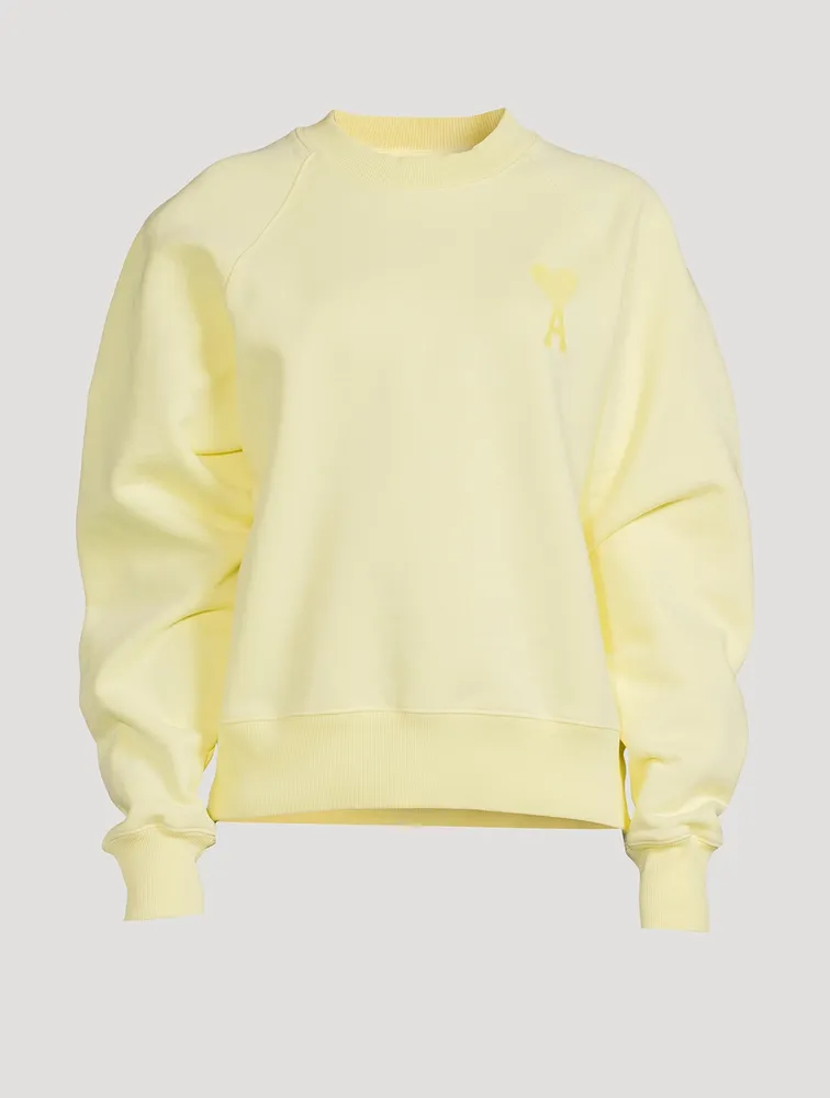 Tonal Ami De Cœur Cotton Sweatshirt