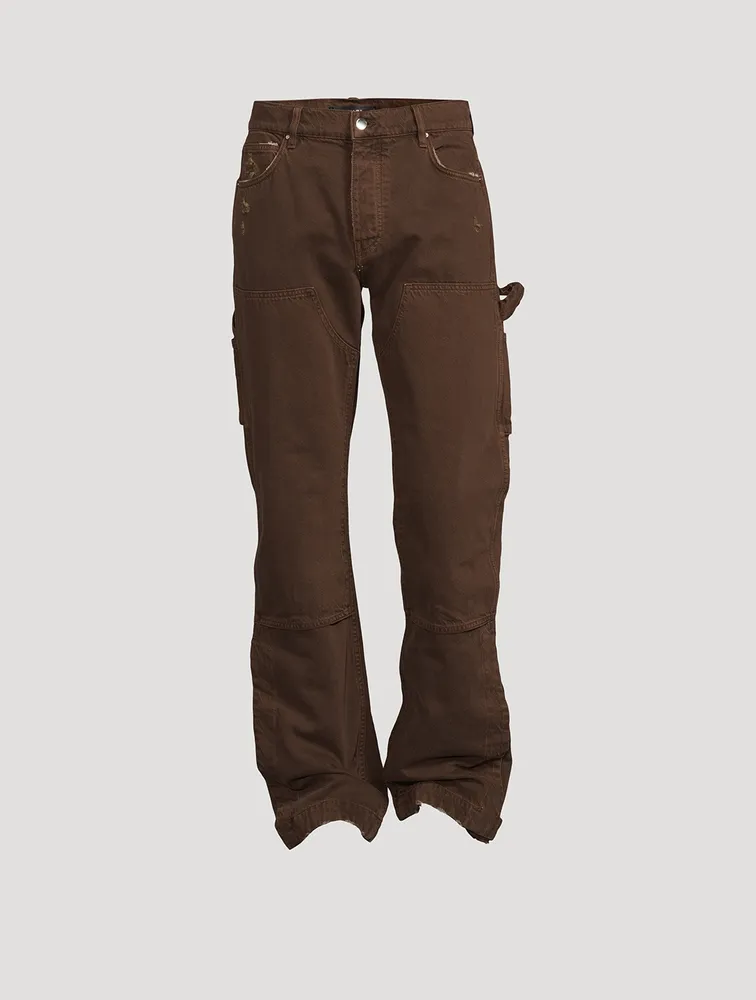 Straight-Leg Carpenter Pants