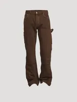 Straight-Leg Carpenter Pants