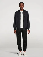 Skin Touch Nylon-TC Bomber Jacket