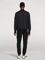 Skin Touch Nylon-TC Bomber Jacket