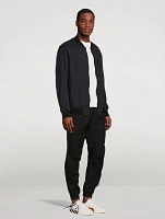 Skin Touch Nylon-TC Bomber Jacket