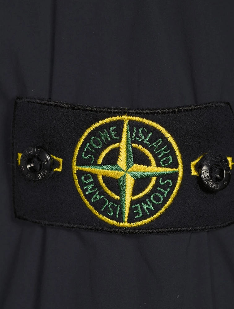 Skin Touch Nylon-TC Bomber Jacket