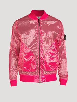 Piattina Garment Dyed Bomber Jacket