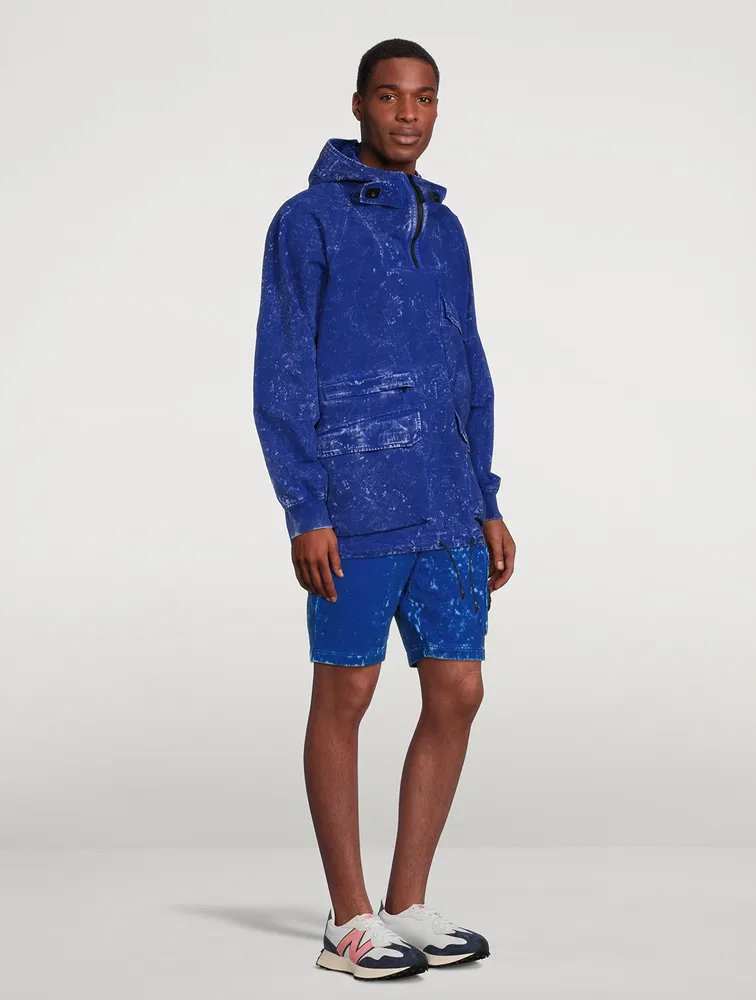 Cotton Ripstop Anorak Jacket With Hood