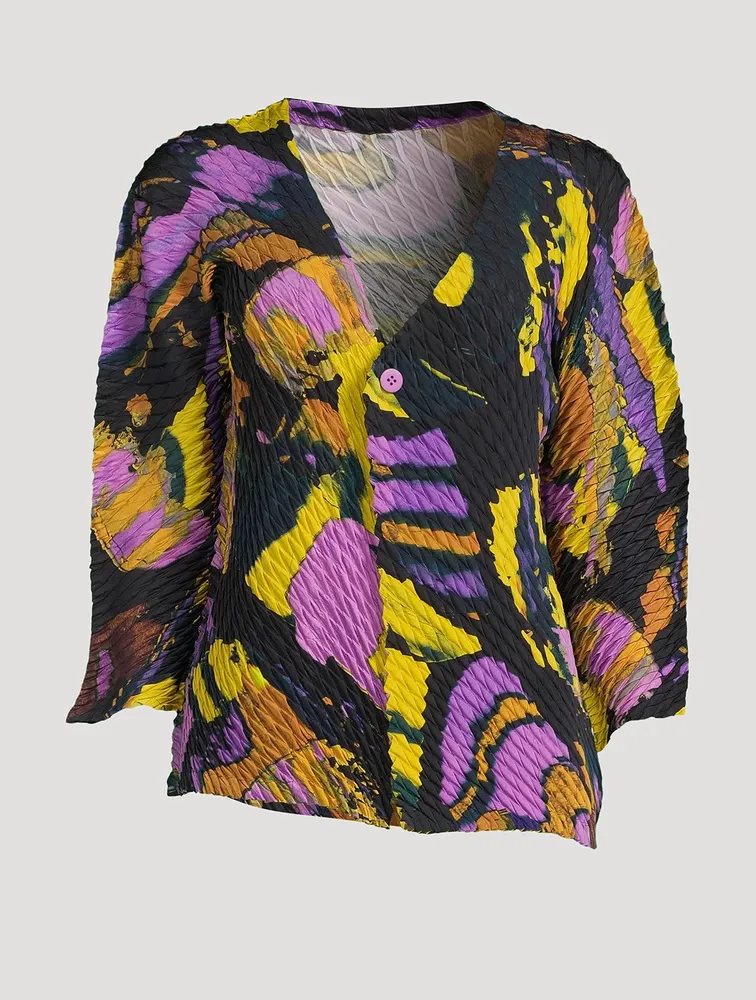 Bathing Pleats Cardigan
