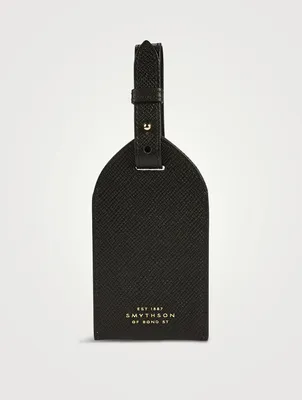 Panama Leather Luggage Tag