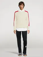 Cable Stitch Sustainable Wool Sweater