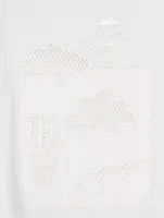 Broderie Anglaise Sky Motif Shirt