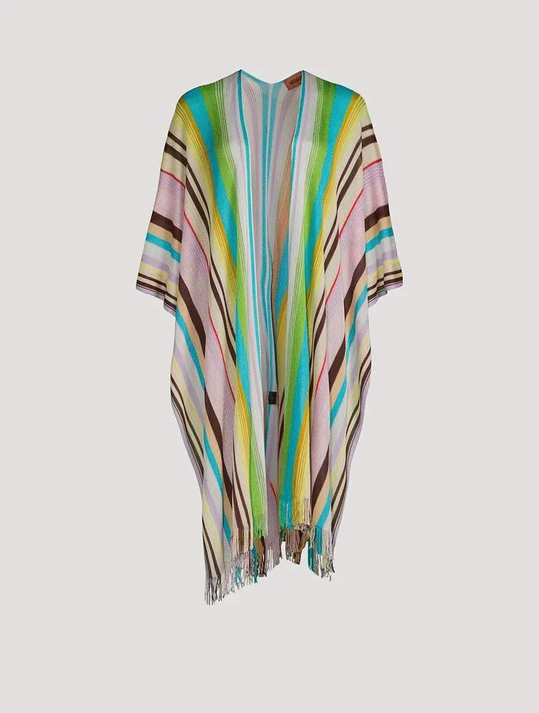 Striped Poncho