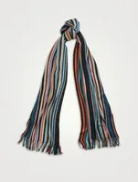 Knit Zig-Zag Scarf