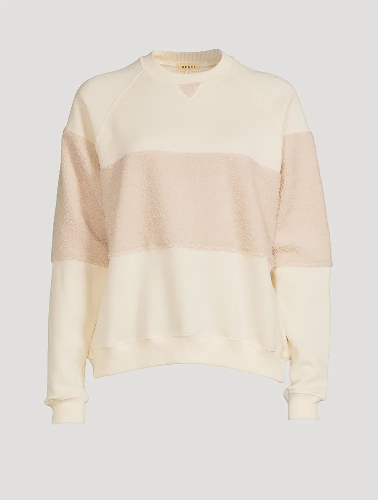 Eco-Fleece Sherpa Tri Sweatshirt