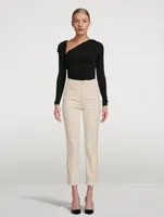 Good Classic Slim-Leg High-Waisted Jeans