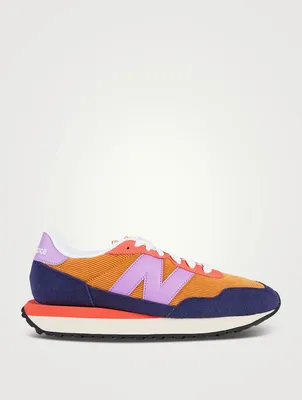 238 Suede And Mesh Sneakers