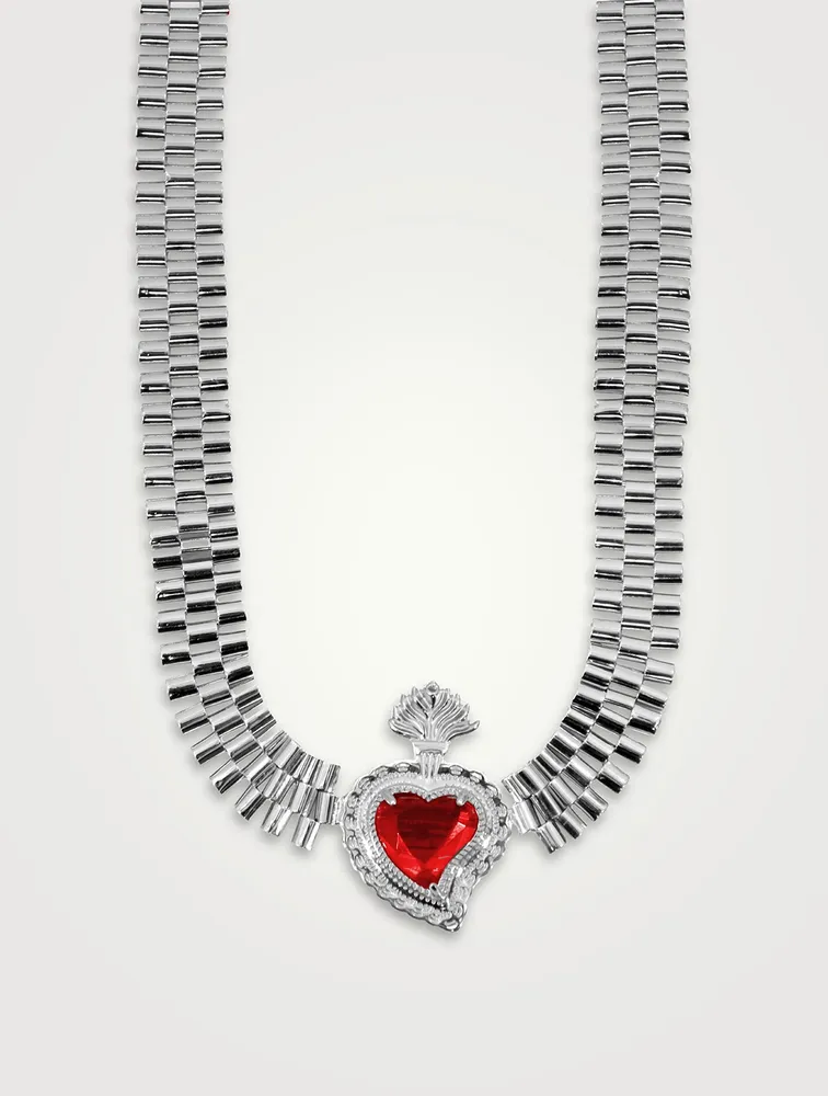 Rise Radiant Heart Necklace
