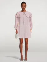 Signature Sleeve Frill Collar Dress