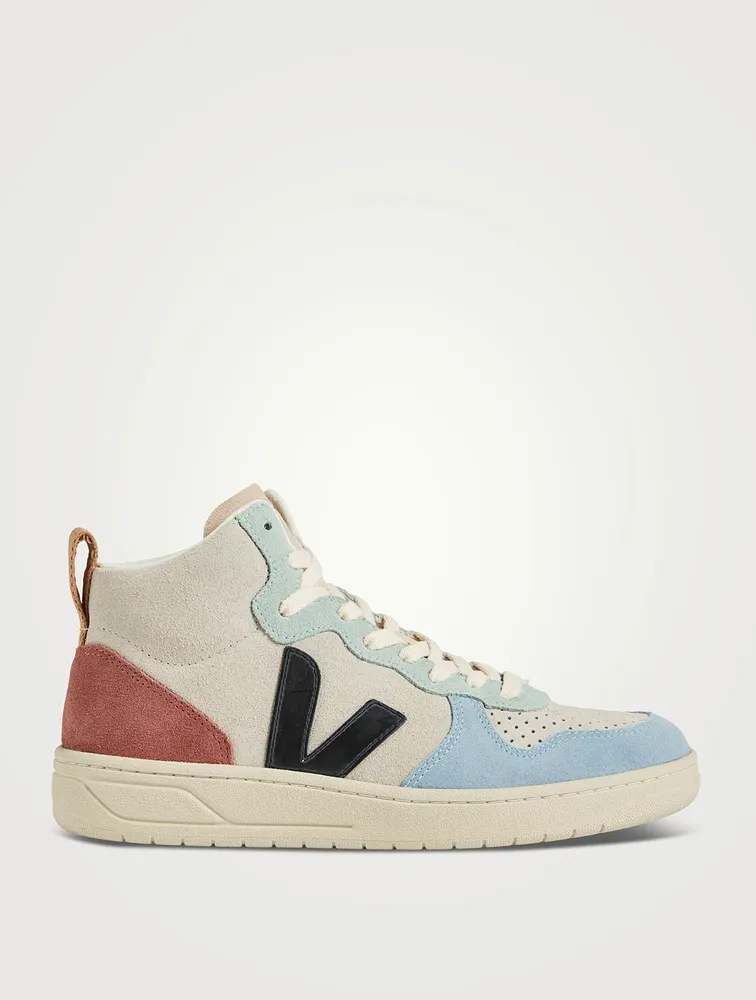 V-15 Suede High-Top Sneakers