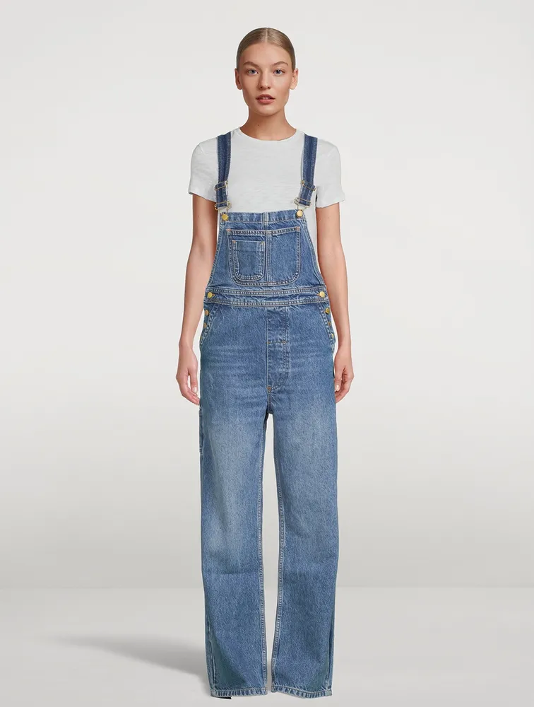 Josephine Skriver x Triarchy Denim Overalls