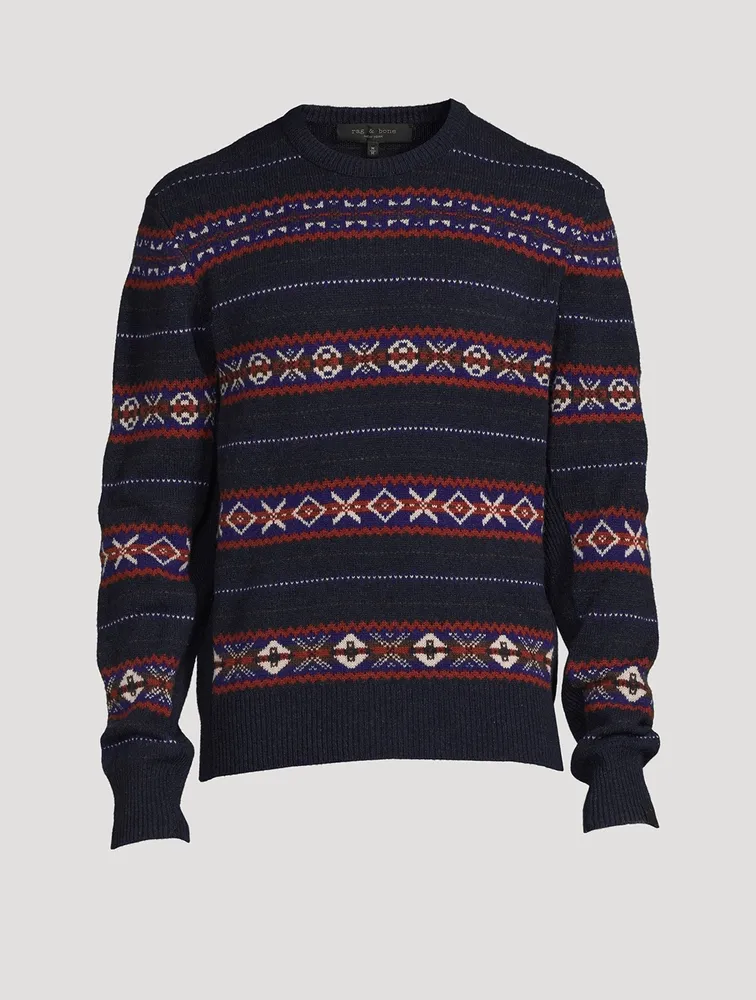 Wesley Wool Fair Isle Sweater