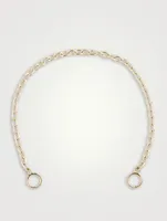6.5-Inch 14K Gold Pulley Chain Bracelet
