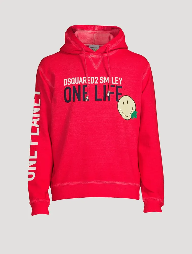 Smiley Organic Cotton Cool Hoodie
