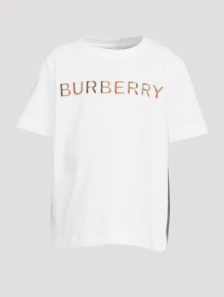 Cotton Embroidered Logo T-Shirt
