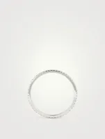 14K Gold Eternity Stack Ring With Diamonds
