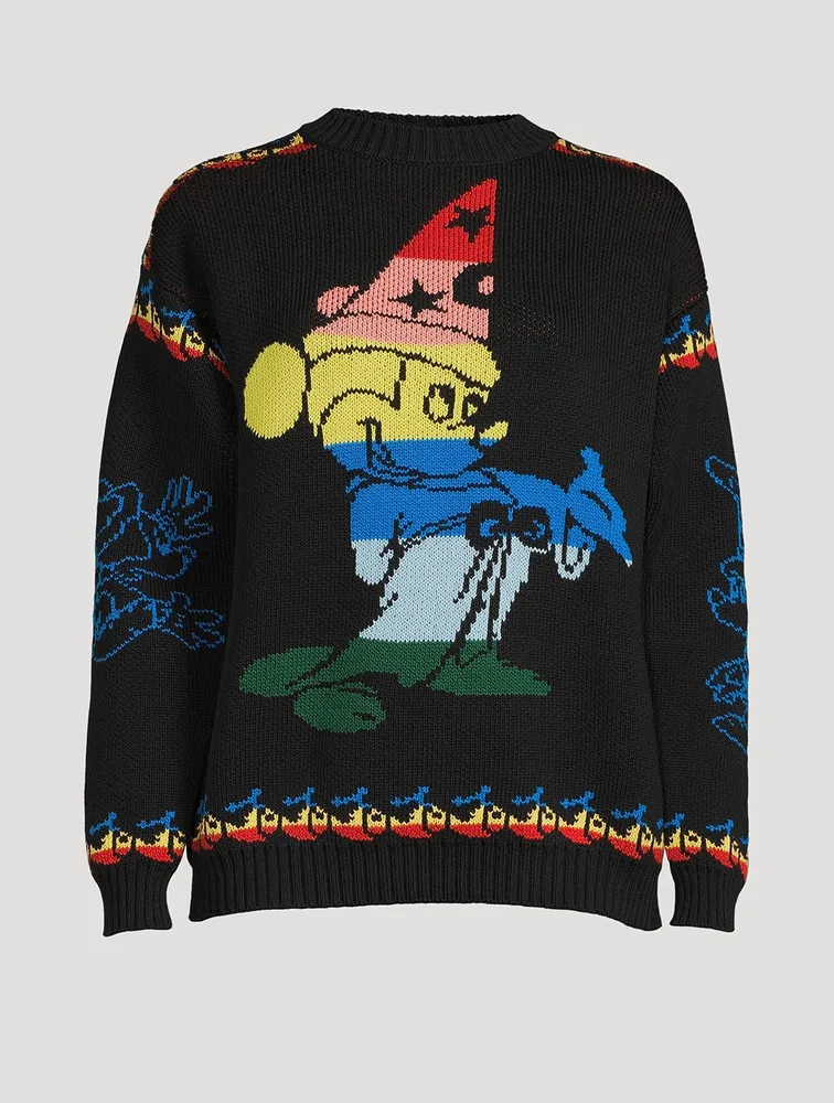 Stella McCartney x Disney Rainbow Mickey Sweater