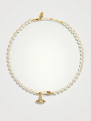 Lucrece Faux Pearl Necklace