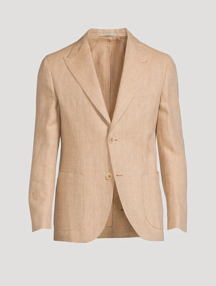 Linen And Wool Jacket
