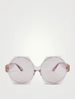 Bora Hexagonal Sunglasses